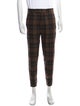 Amiri Plaid Print Pants