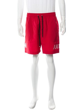 Amiri Graphic Print Swim Trunks