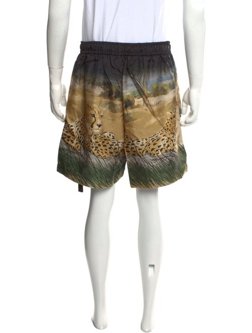 Amiri Graphic Print Jogger Shorts