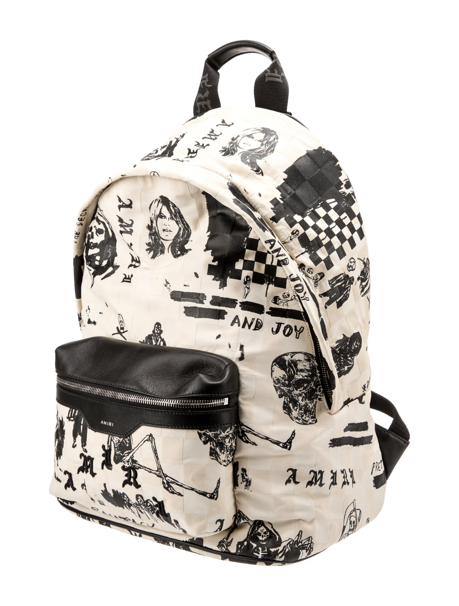 Amiri 2022 Wes Lang Sketch Backpack - Neutrals Backpacks, Bags