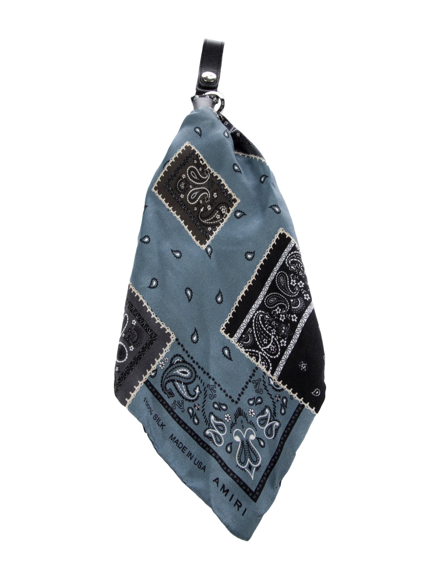 【定価4.4万】AMIRI BANDANA KEYCHAIN アミリ amiri-black-Black-And-White-