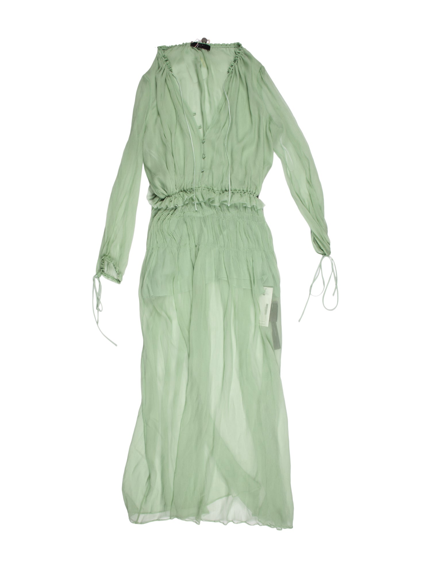 Amiri Silk Long Dress w/ Tags