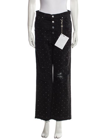 Amiri Jeans High-Rise Wide Leg M