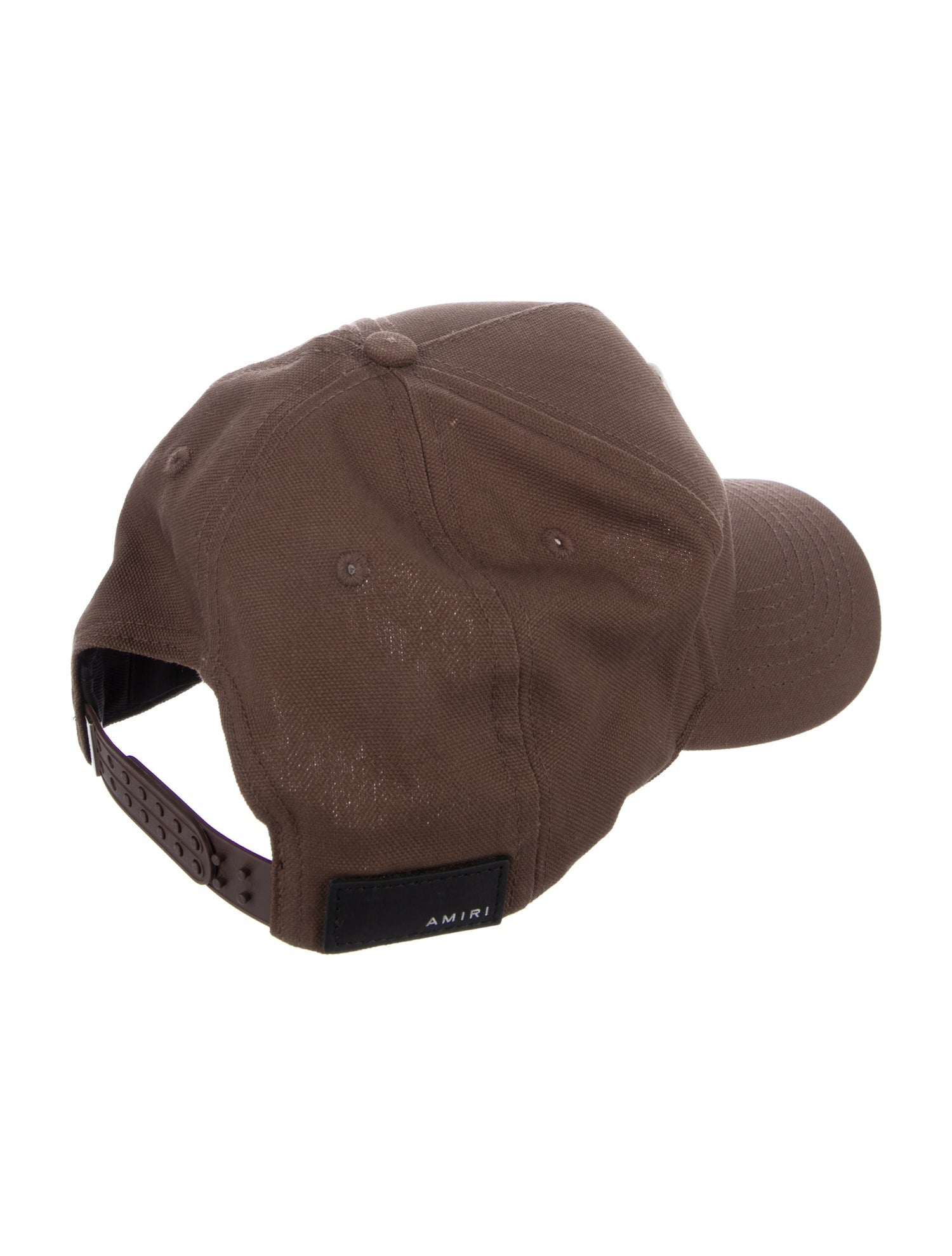 Amiri Embroidered Logo Baseball Cap - Brown Hats, Accessories