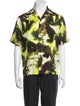 Amiri Silk Tie-Dye Print Shirt