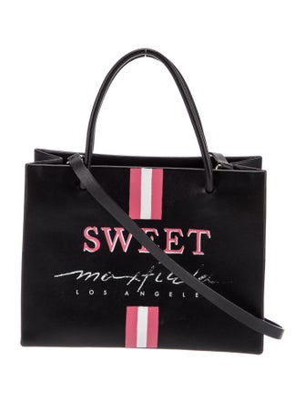 Amiri Leather Top Handle Bag