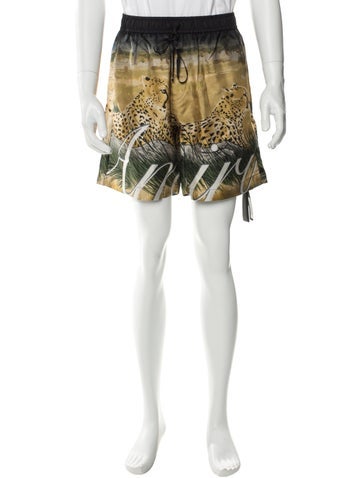 Amiri Shorts Graphic Print Jogger M