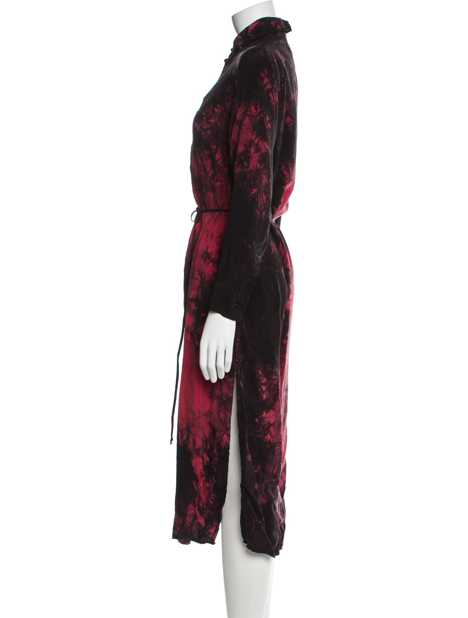 Amiri Floral Print Long Dress