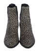 Amiri Ponyhair Animal Print Chelsea Boots