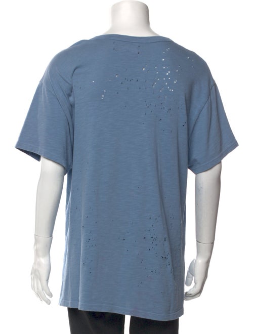Amiri Scoop Neck Short Sleeve T-Shirt