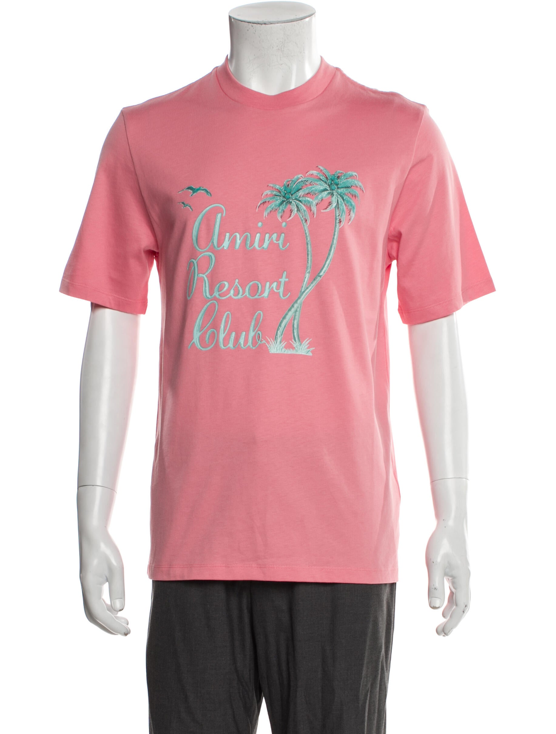 Amiri Graphic Print Crew Neck T-Shirt w/ Tags