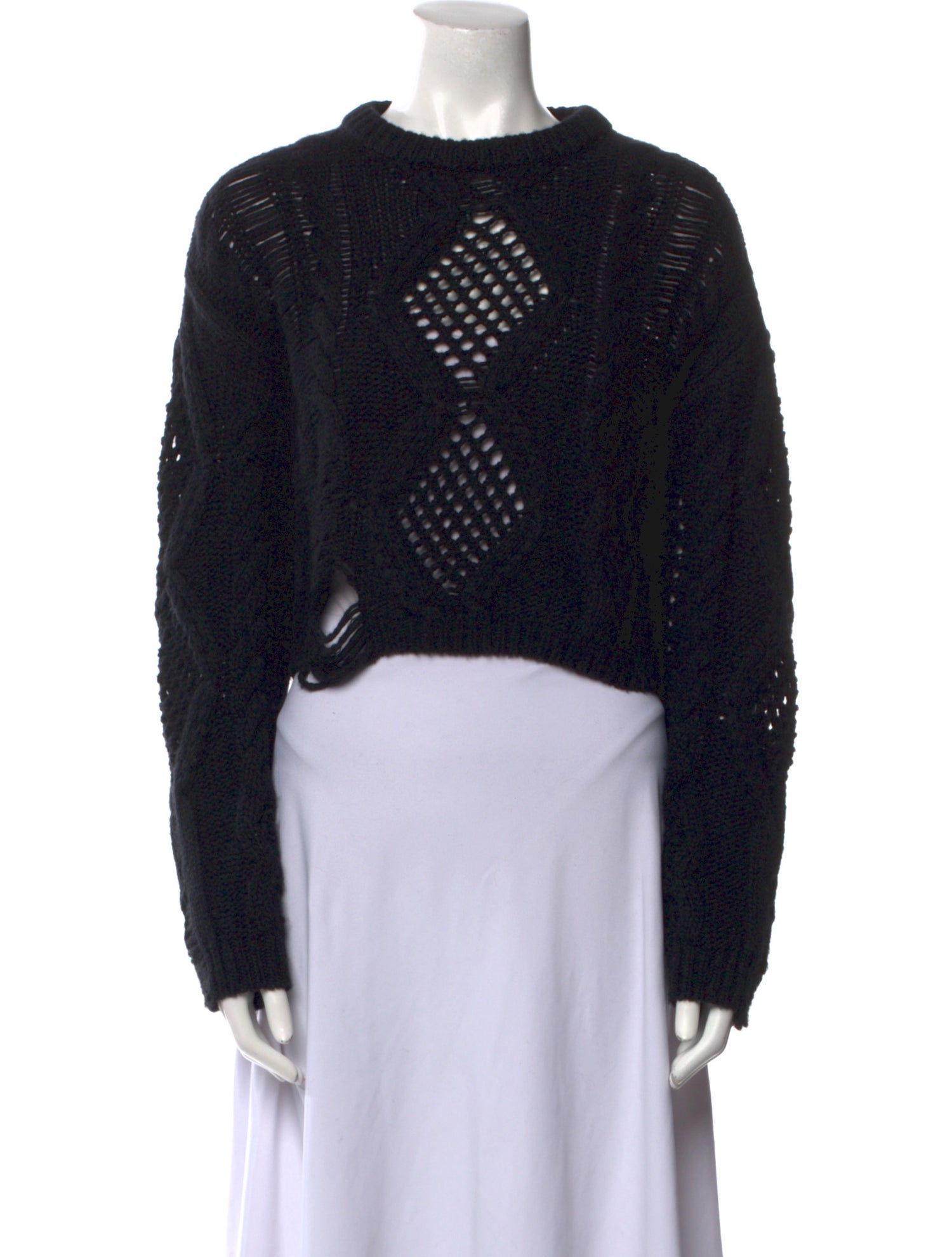 Amiri Wool Crew Neck Sweater