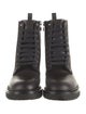 Amiri Leather Combat Boots