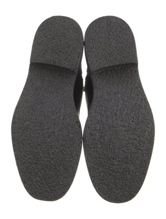 Amiri Leather Combat Boots