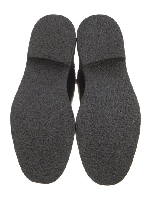 Amiri Leather Combat Boots