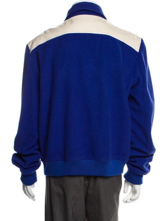 Amiri Wool Colorblock Pattern Denim Jacket