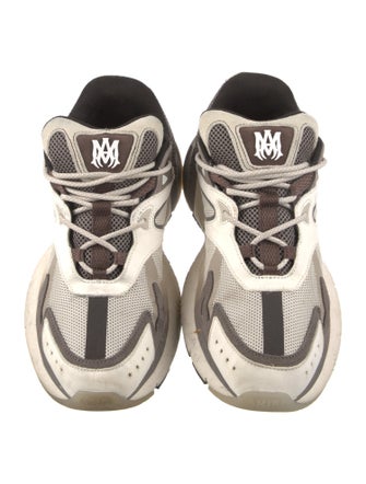 Amiri Rubber Mesh Accents Chunky Sneakers