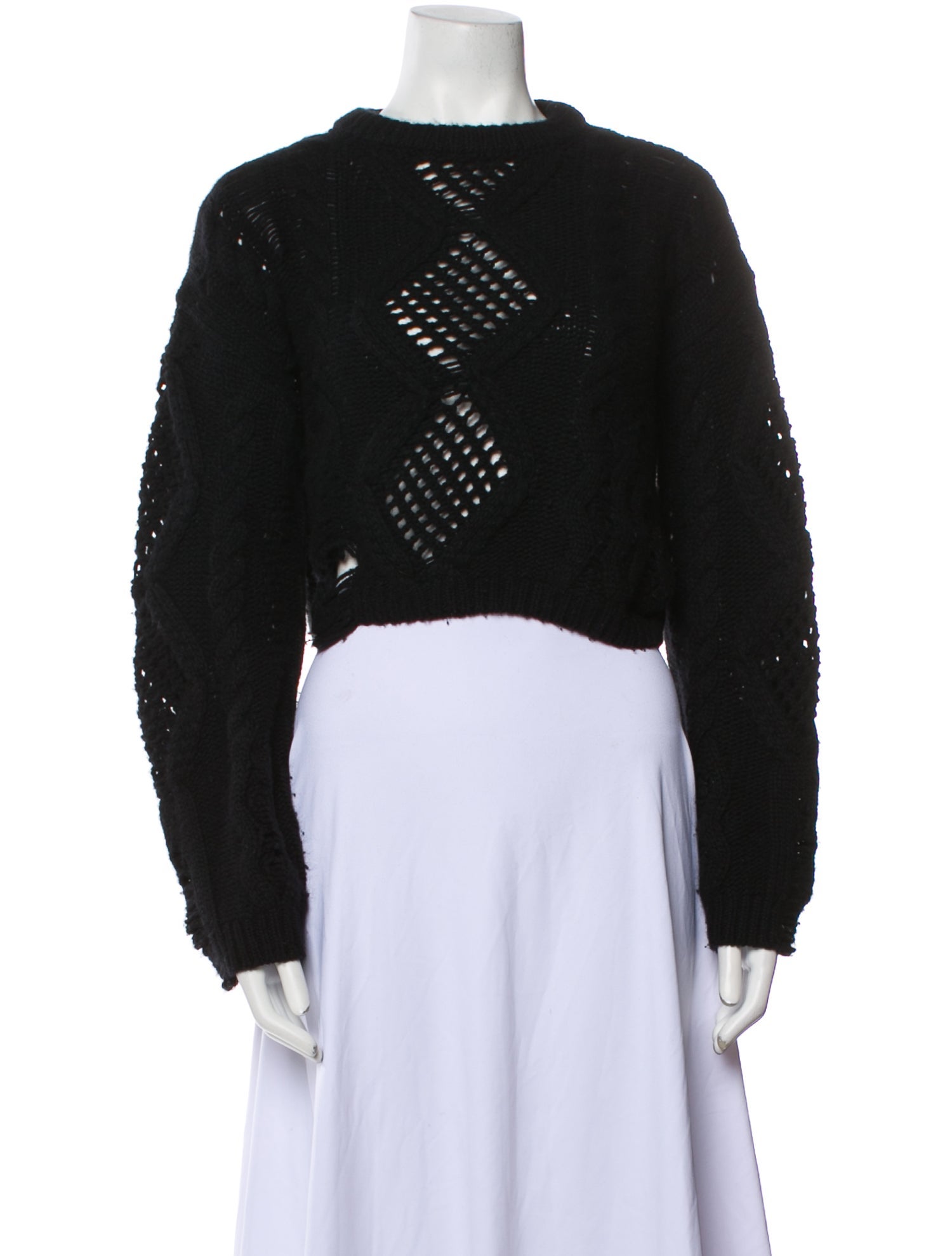 Amiri Wool Crew Neck Sweater