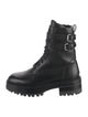 Amiri Leather Combat Boots