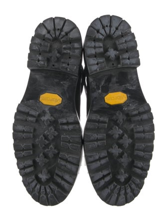 Amiri Leather Combat Boots