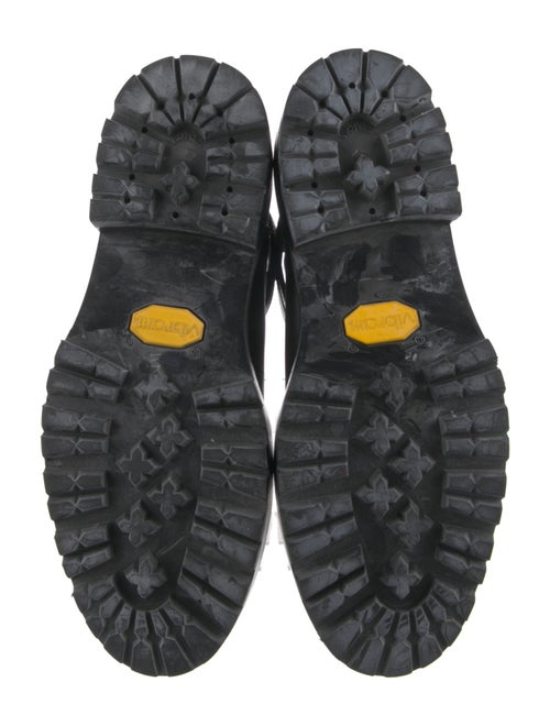 Amiri Leather Combat Boots