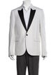 Amiri Silk Beaded Accents Blazer