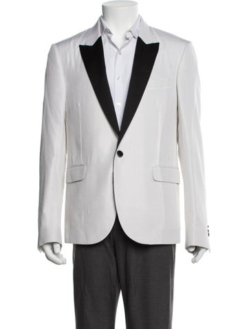 Amiri Suiting Silk Beaded Accents Blazer XS