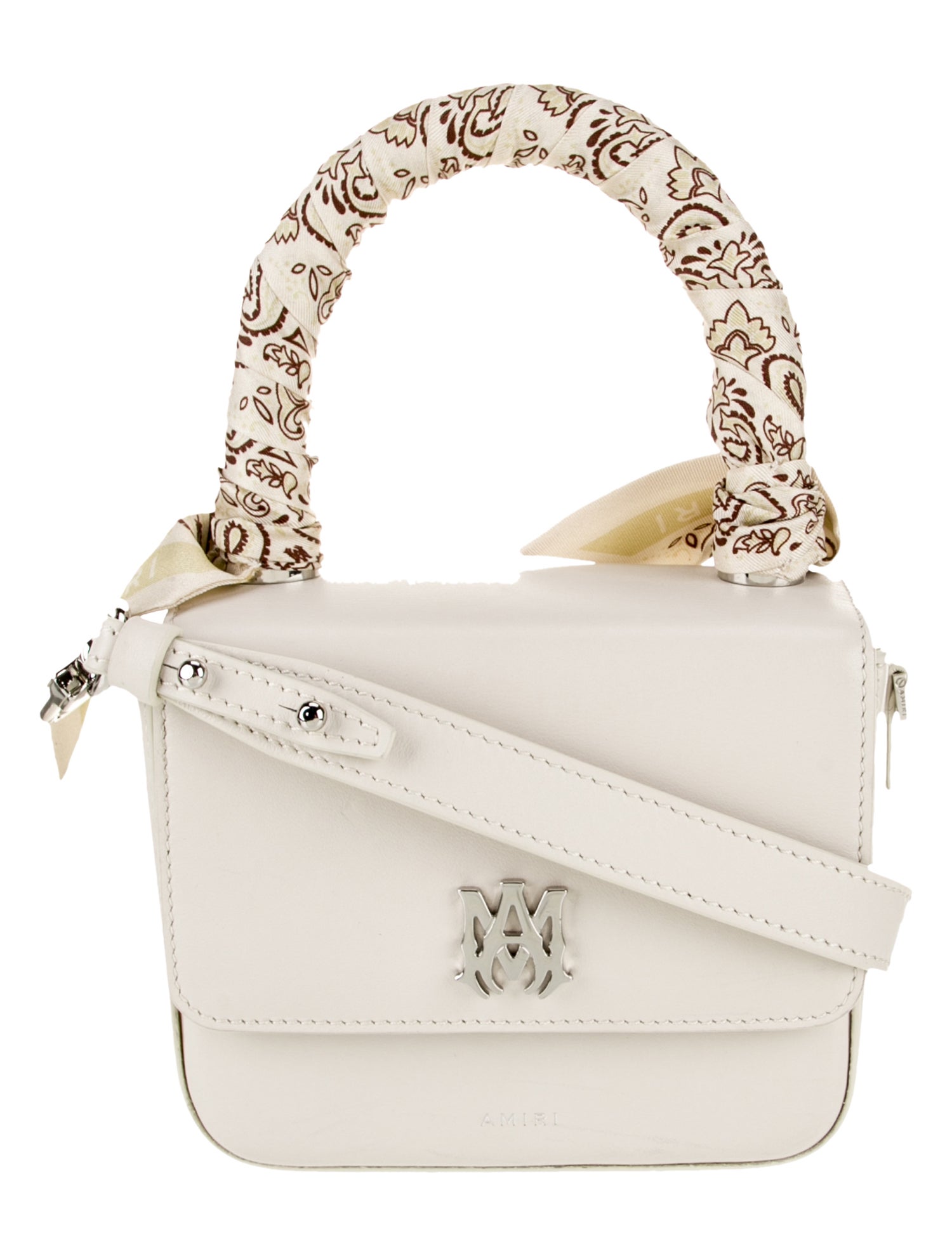 Amiri Leather Top Handle Bag