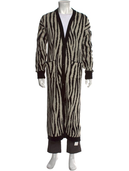 Amiri Cashmere Striped Cardigan