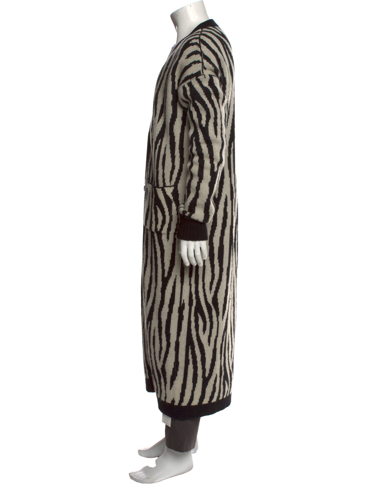Amiri Cashmere Striped Cardigan
