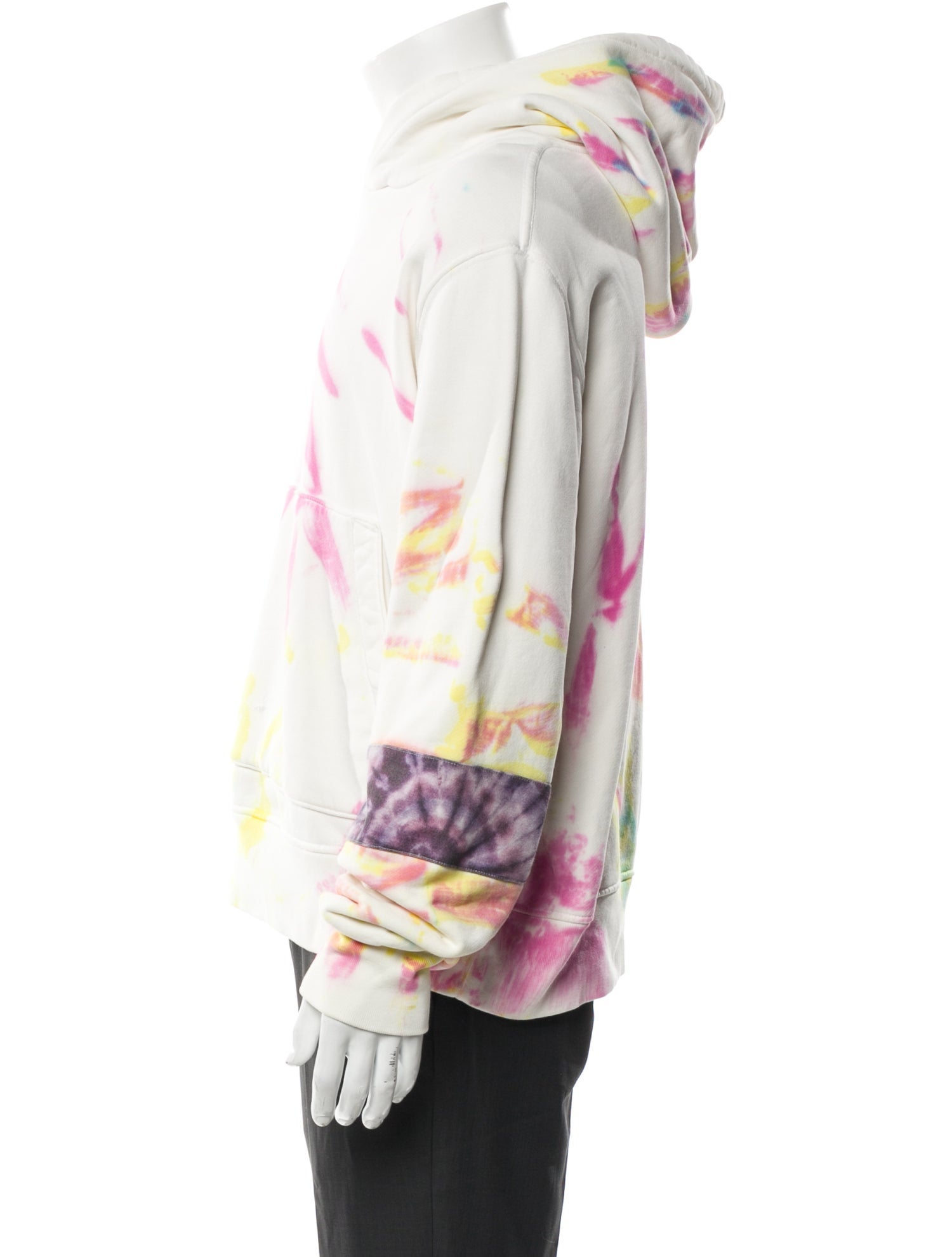 Amiri Tie-Dye Print Crew Neck Hoodie