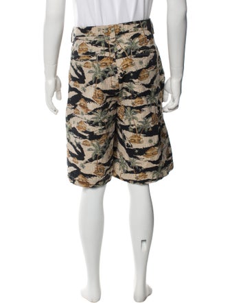 Amiri Printed Jogger Shorts