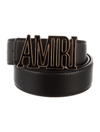 Amiri Leather Waist Belt