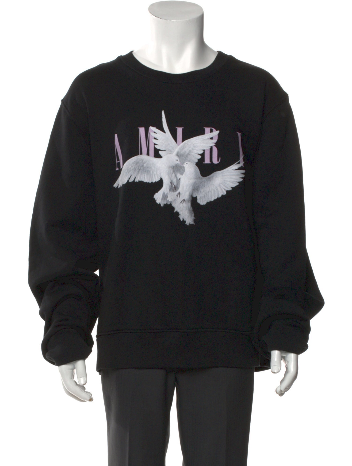 Amiri Graphic Print Crew Neck Sweatshirt