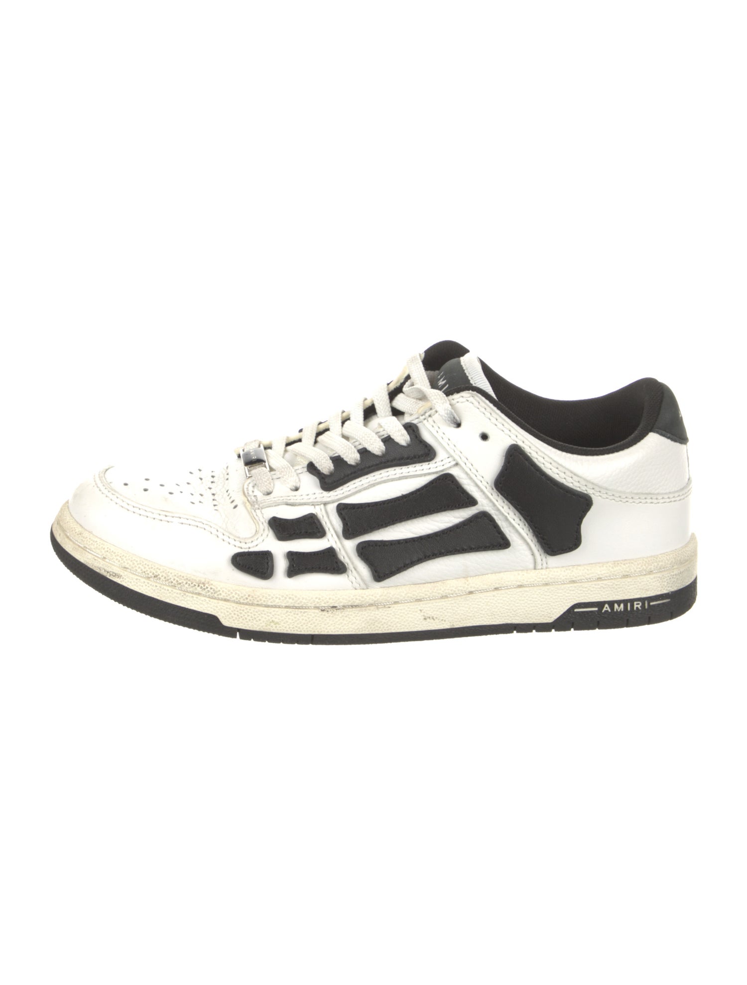 Amiri Leather Printed Sneakers