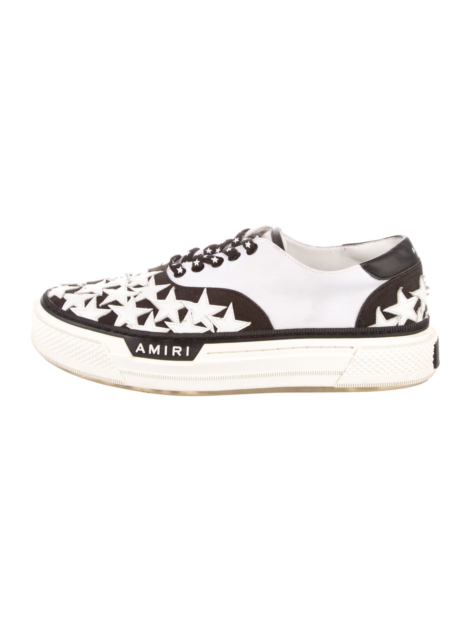 Amiri Canvas Printed Sneakers