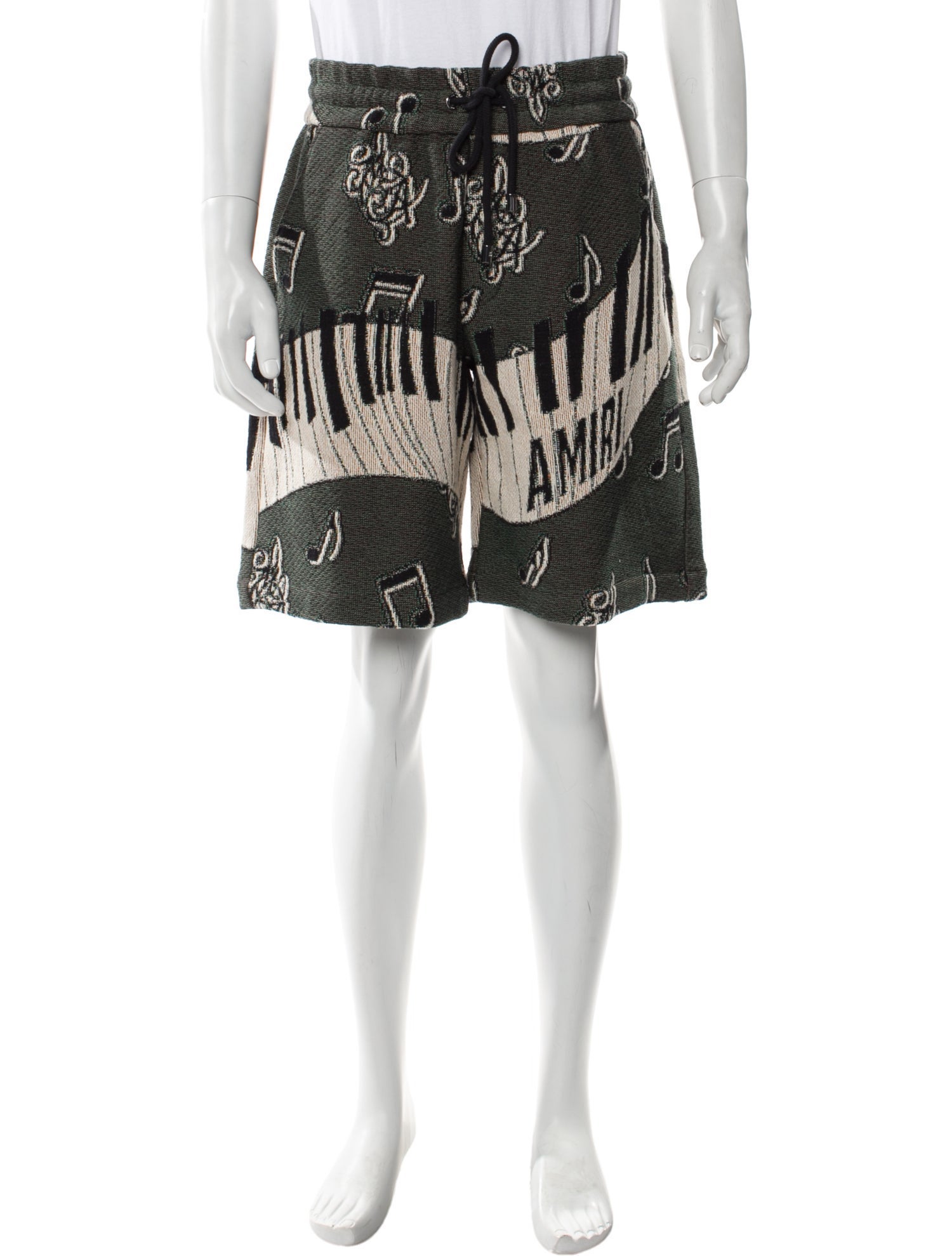 Amiri Graphic Print Jogger Shorts w/ Tags