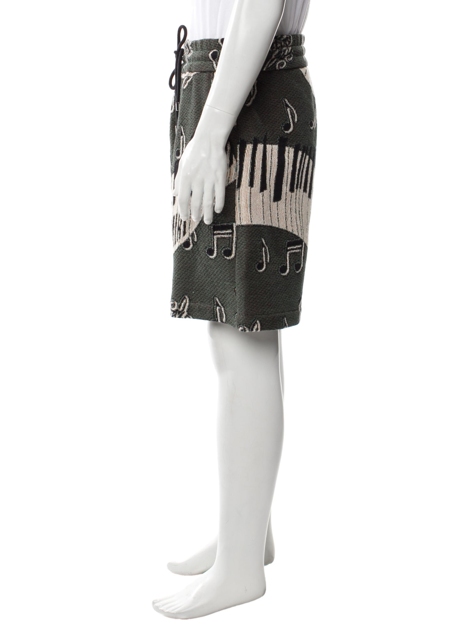 Amiri Graphic Print Jogger Shorts w/ Tags