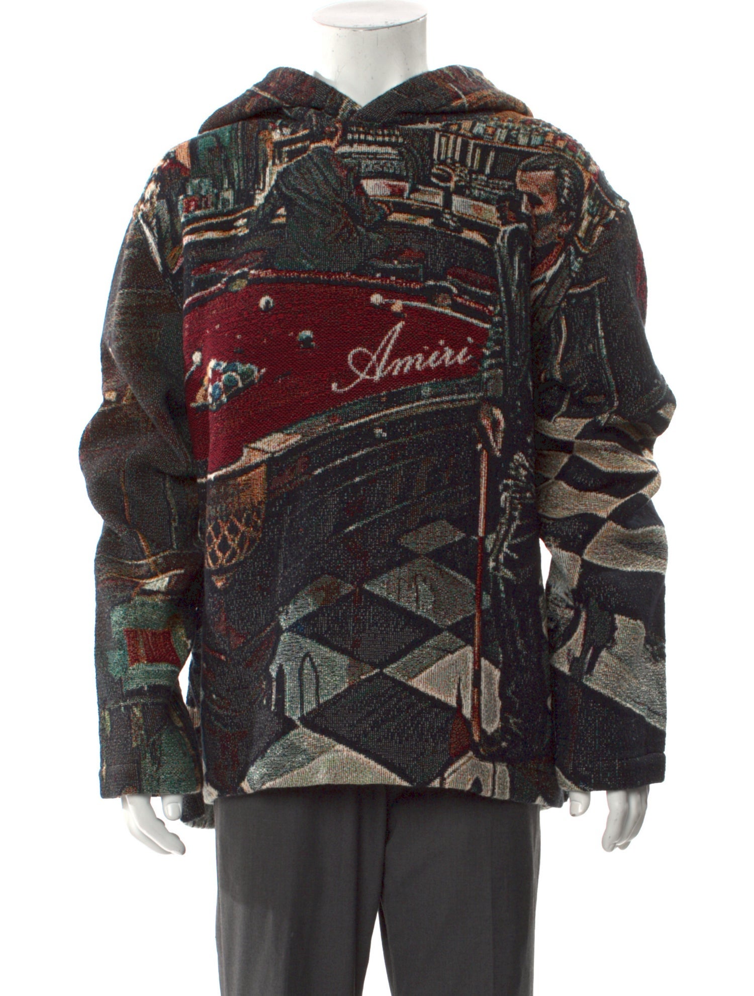 Amiri Printed Crew Neck Hoodie w/ Tags