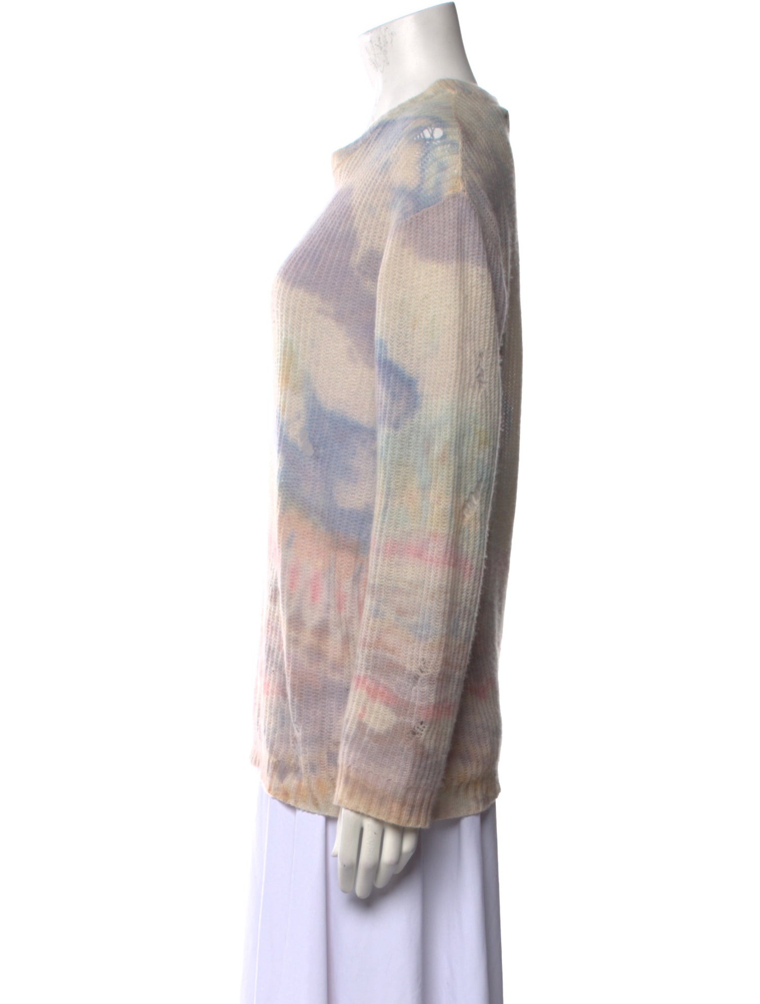 Amiri Cashmere Printed Sweater