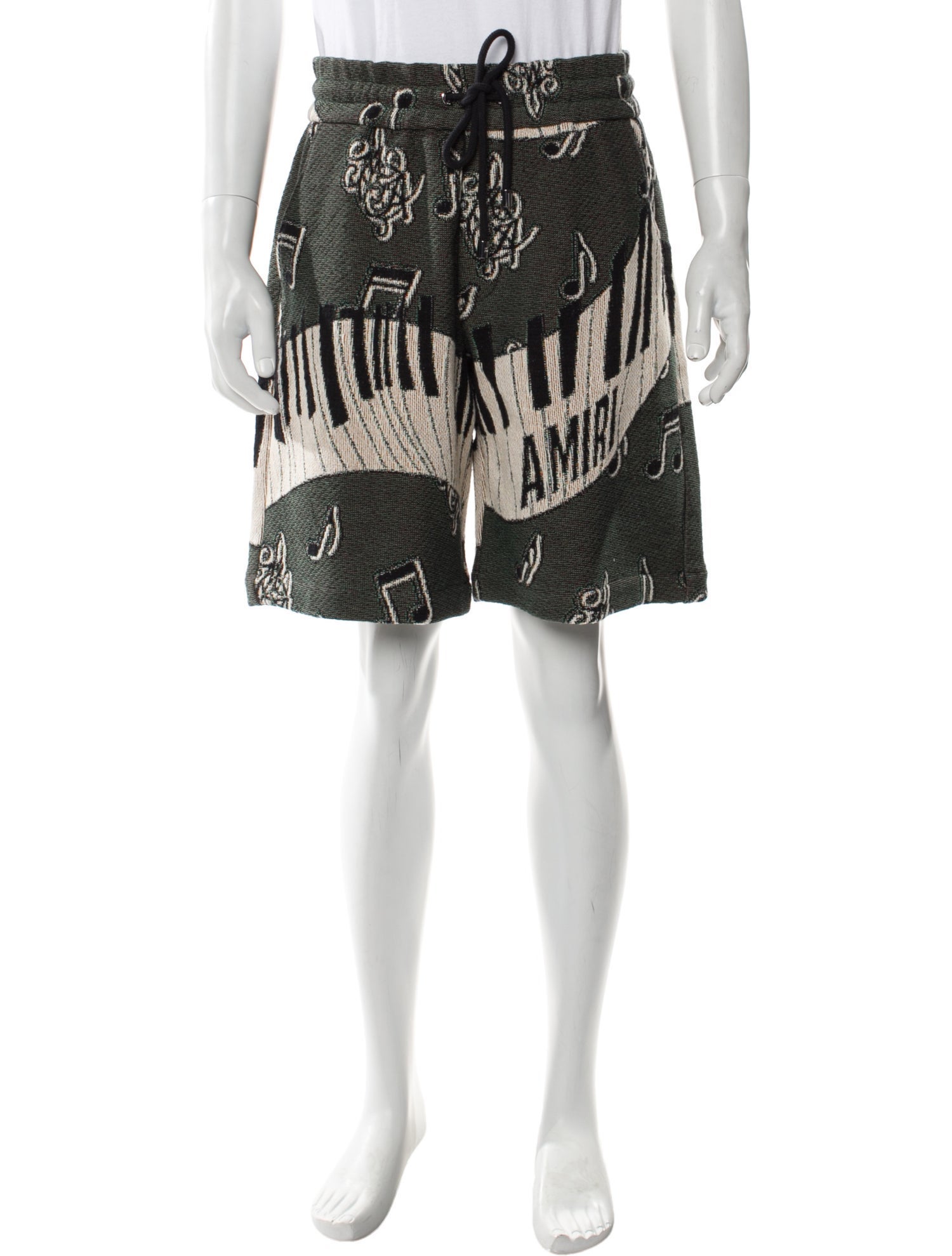 Amiri Graphic Print Jogger Shorts w/ Tags