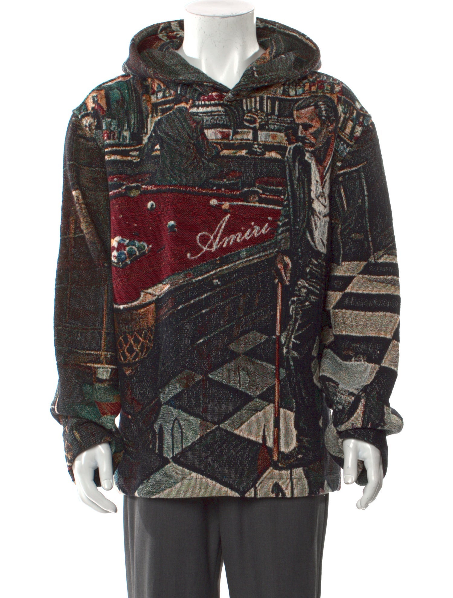 Amiri Printed Crew Neck Hoodie w/ Tags