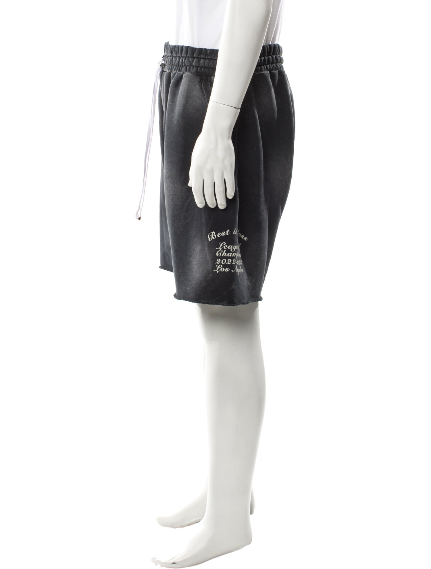 Amiri Graphic Print Jogger Shorts