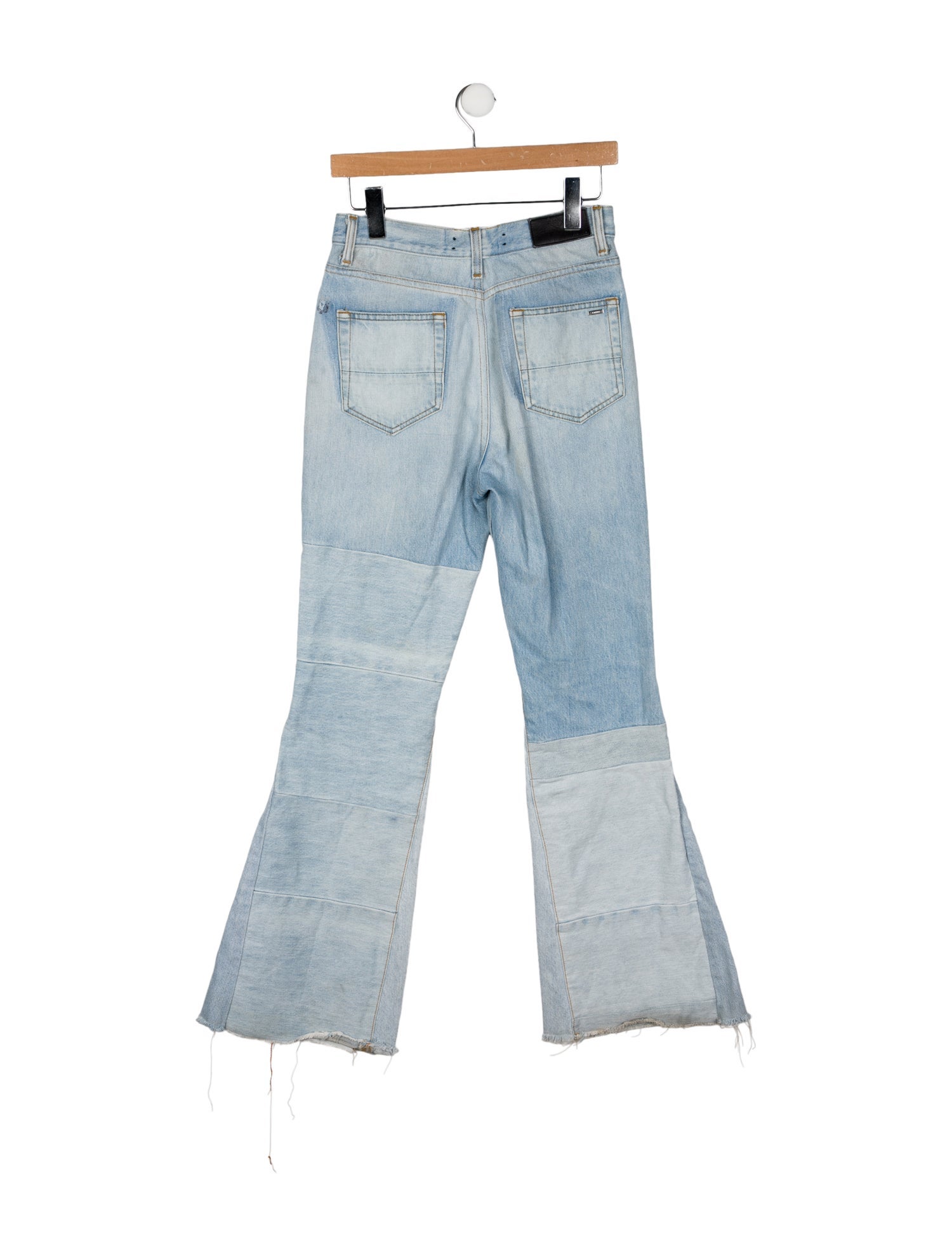 Amiri Patch Wide Leg Jeans