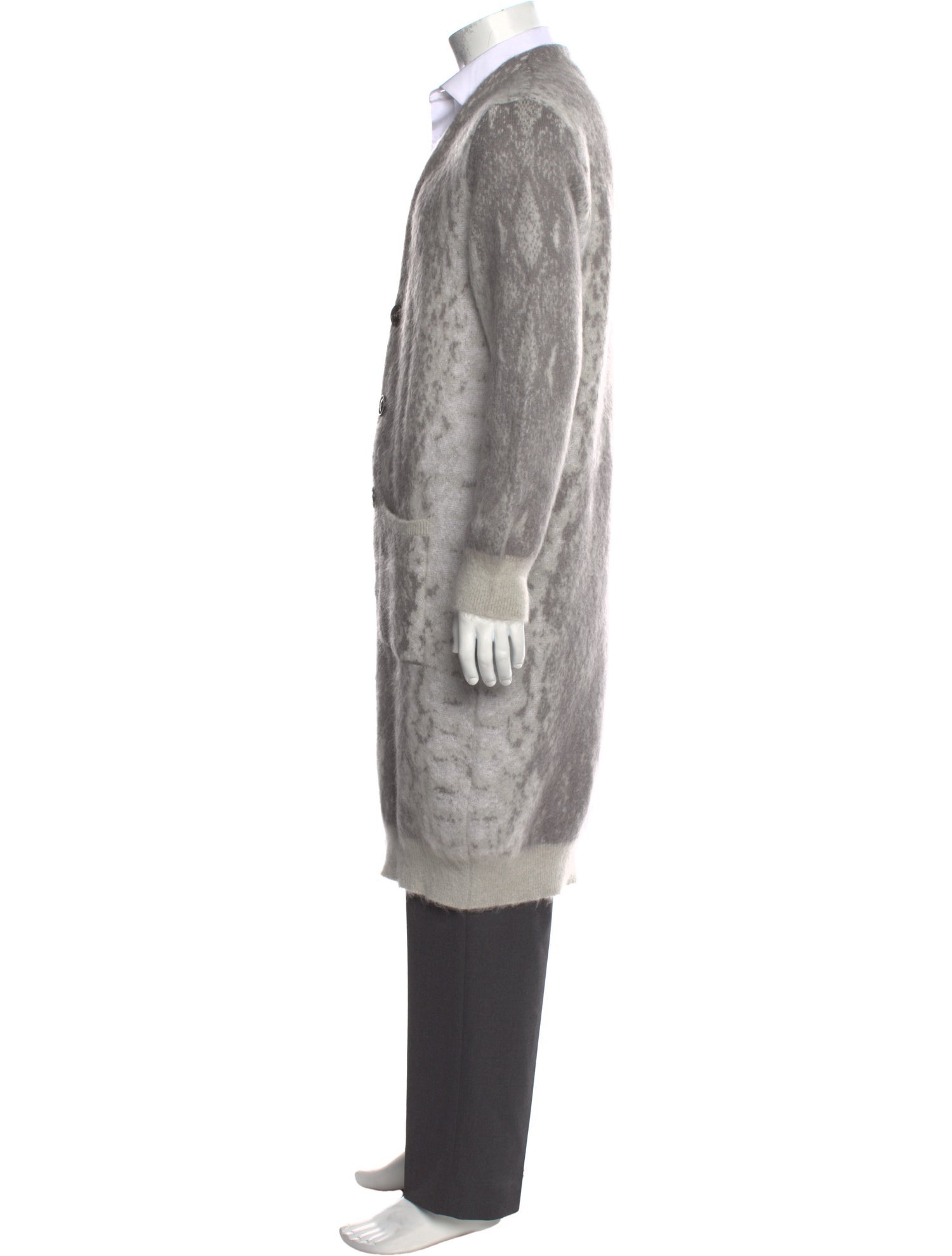 Amiri Wool Printed Cardigan