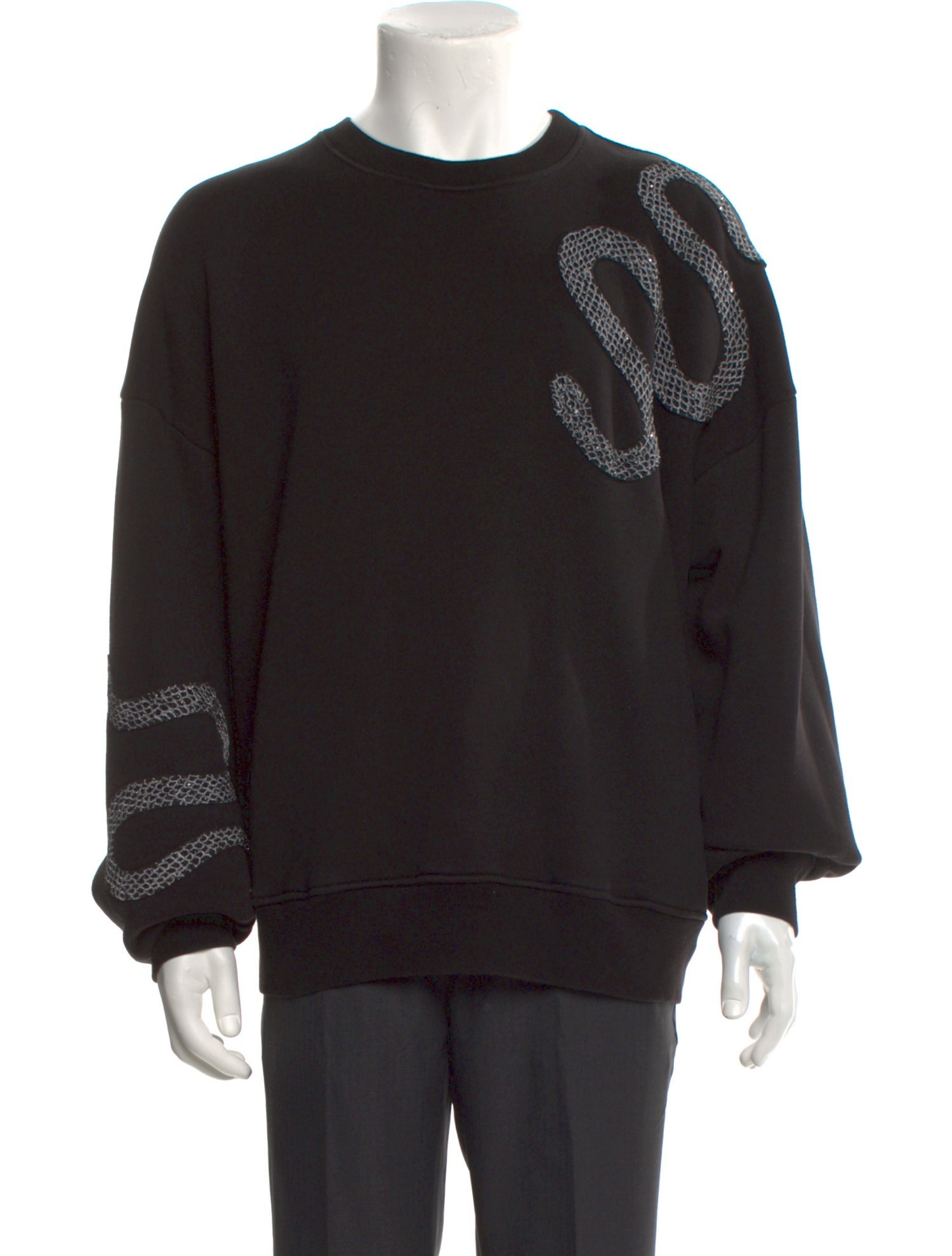 Amiri Graphic Print Crew Neck Sweatshirt