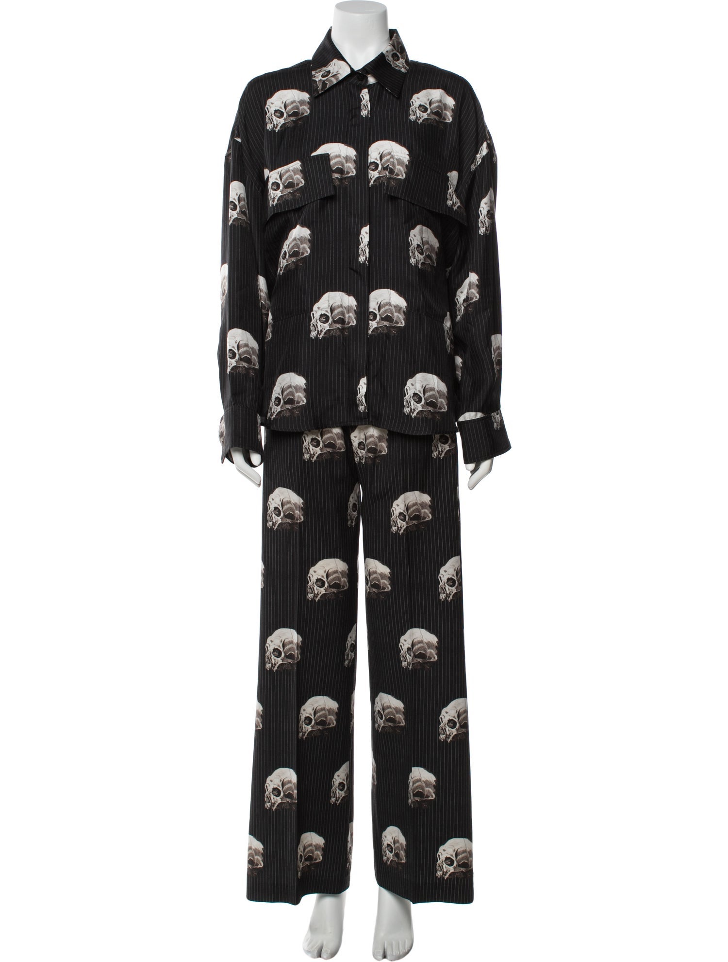 Amiri Wool Printed Pant Set