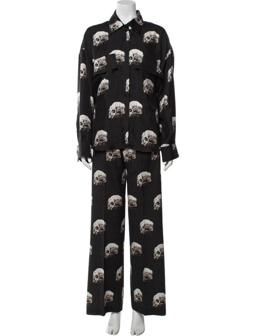 Amiri Wool Printed Pant Set