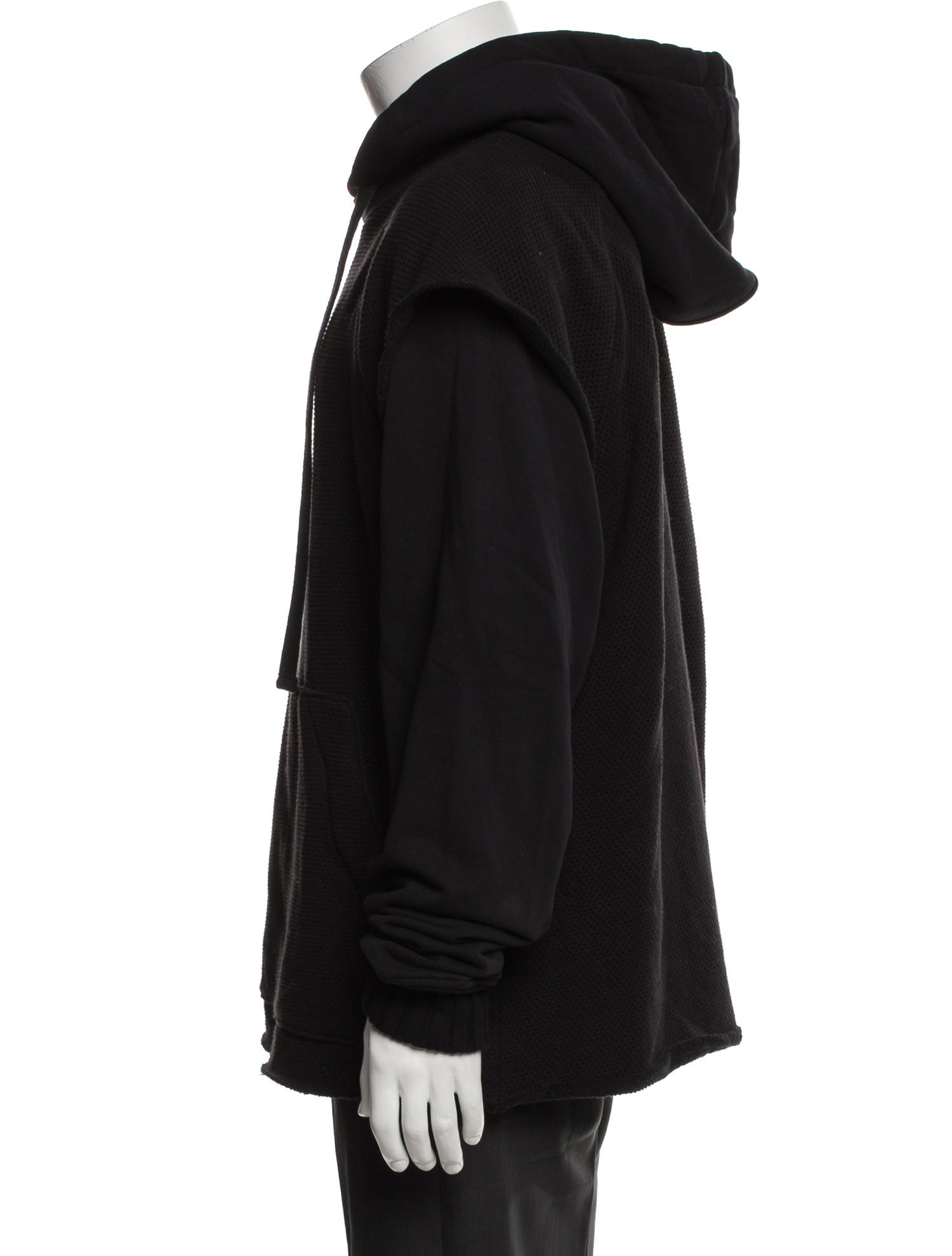 Amiri V-Neck Long Sleeve Hoodie