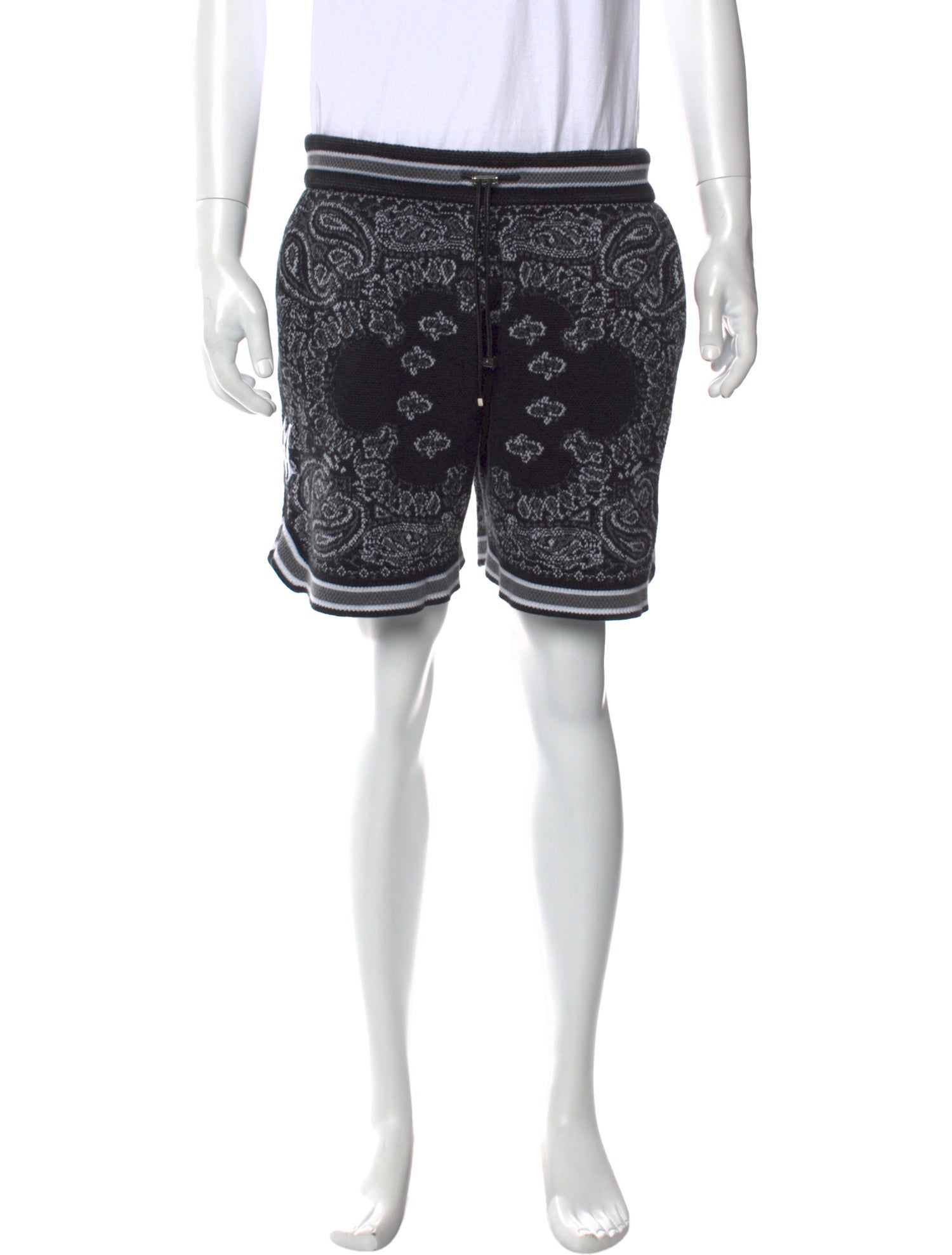 Amiri Graphic Print Jogger Shorts